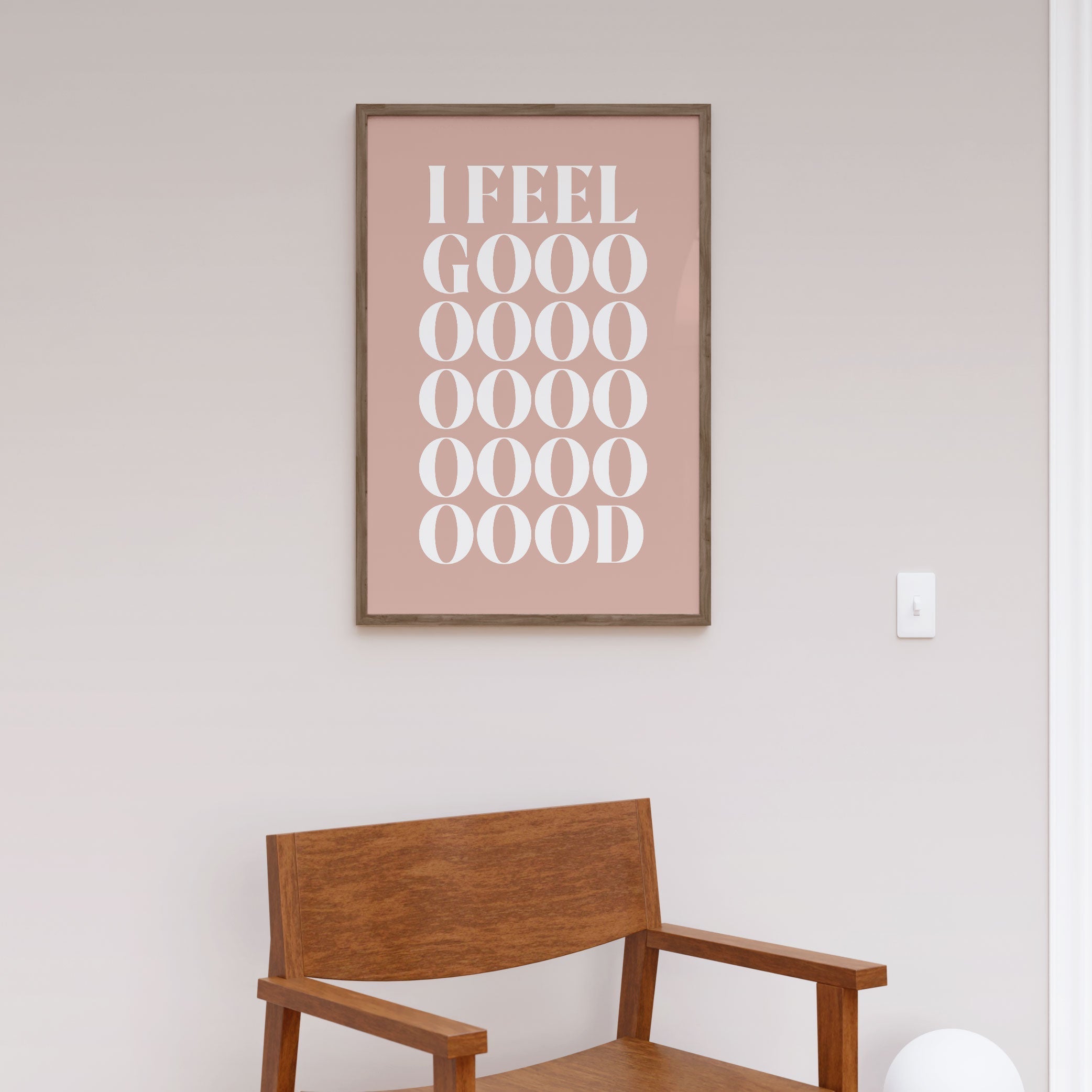 I Feel Good, Motivational Poster