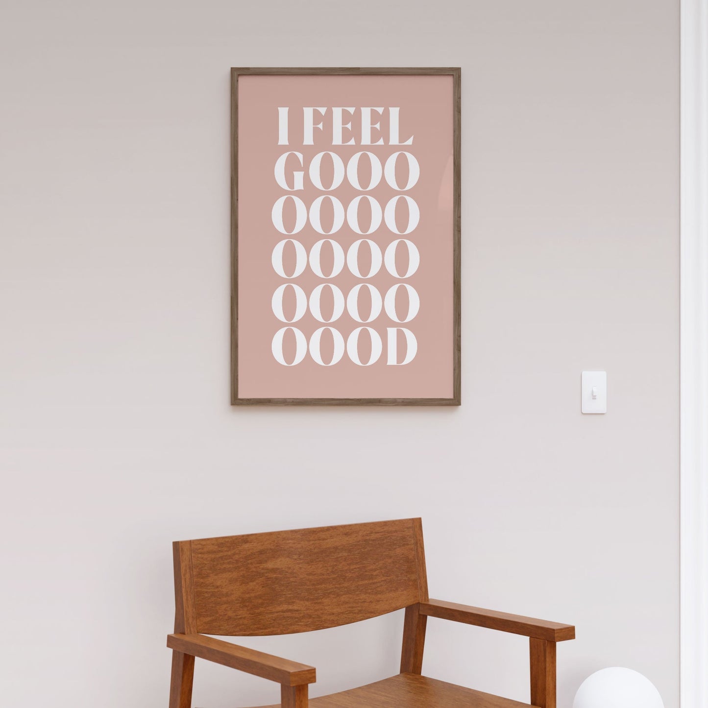 I Feel Good, Motivational Poster