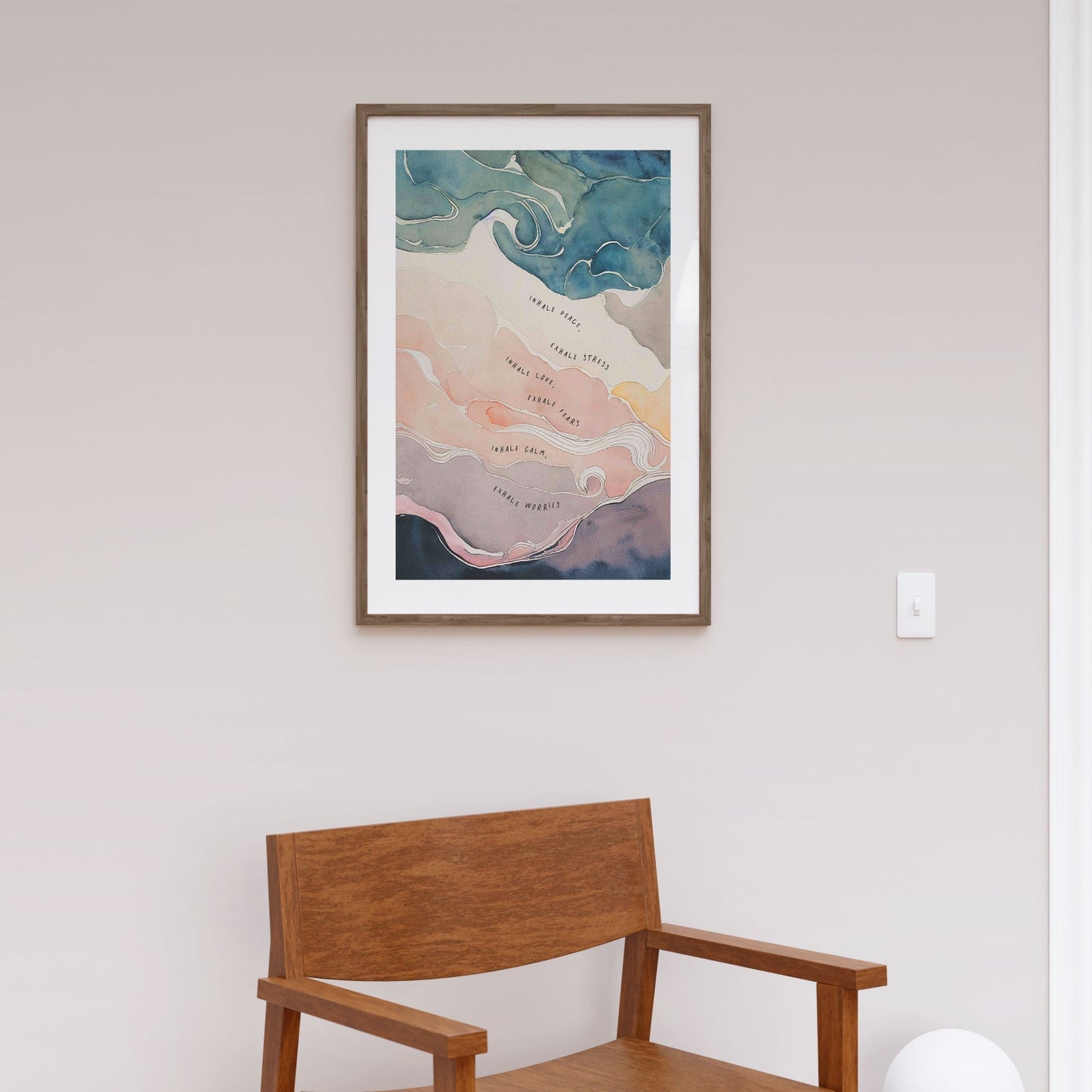 Inhalesequence, Motivational Poster