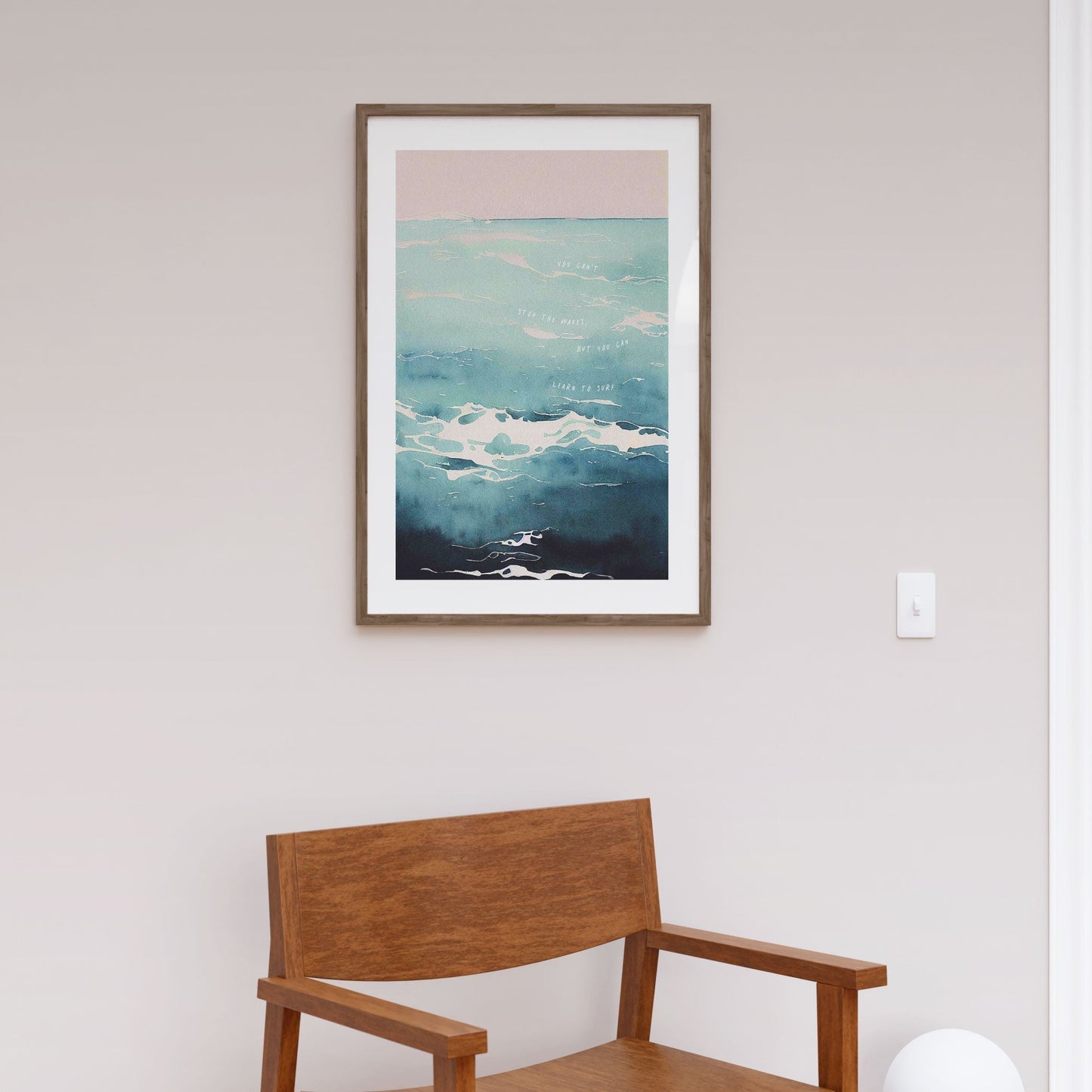 Learn To Surf, Motivational Poster