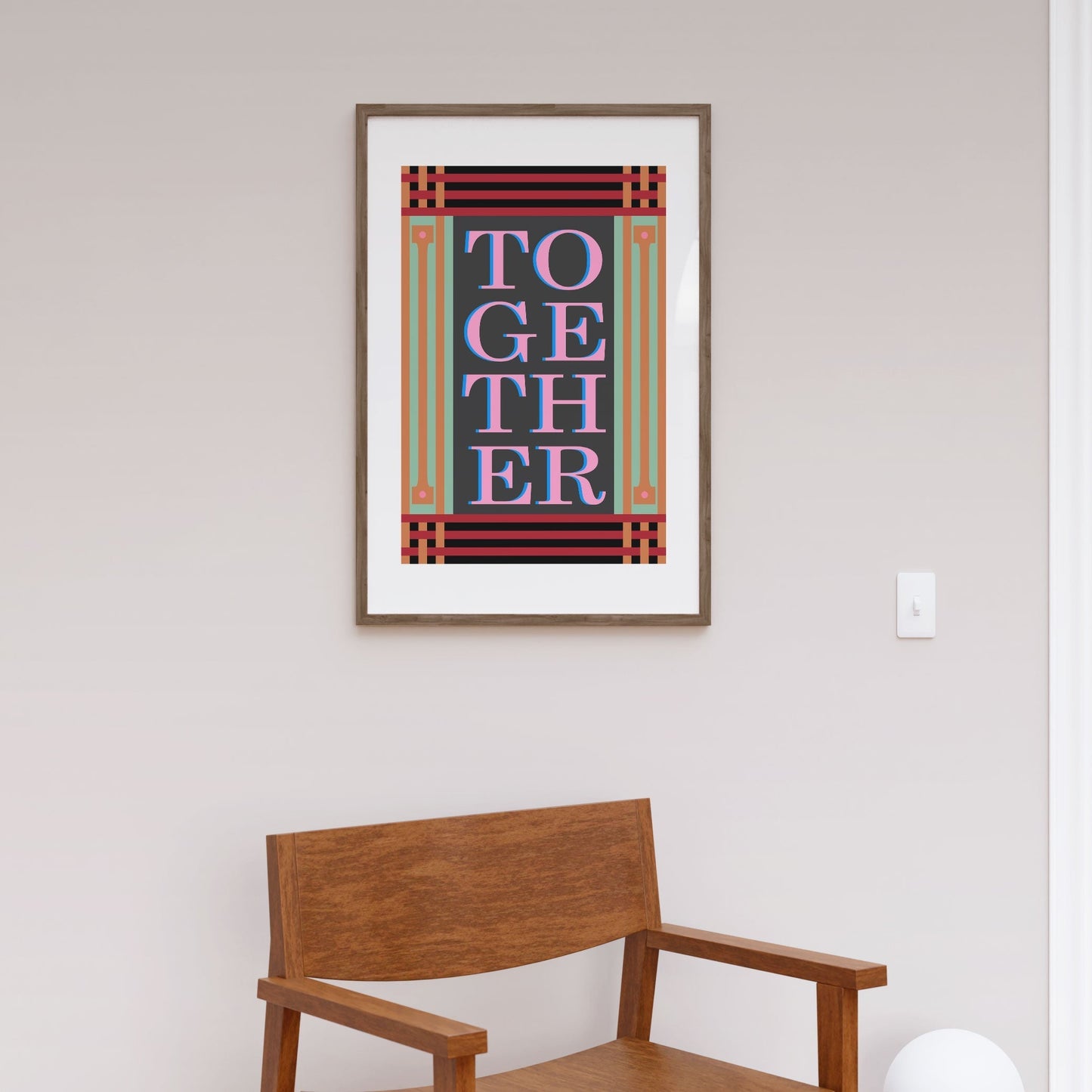 Together Black, Motivational Poster