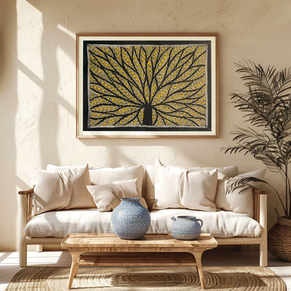 Life of Tree, Madhubani Art, Madhubani Painting