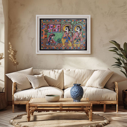 Ahilya Hodya, Madhubani Art, Madhubani Painting