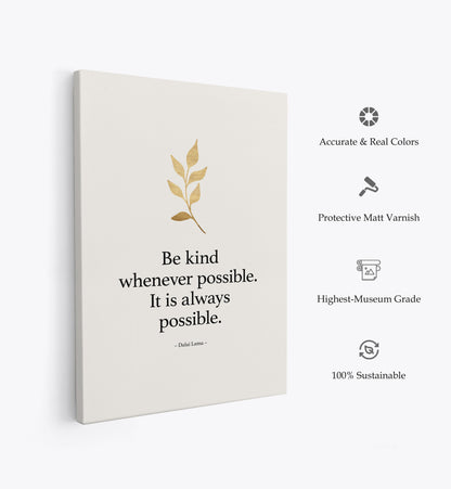 Always Be Kind, Motivational Poster