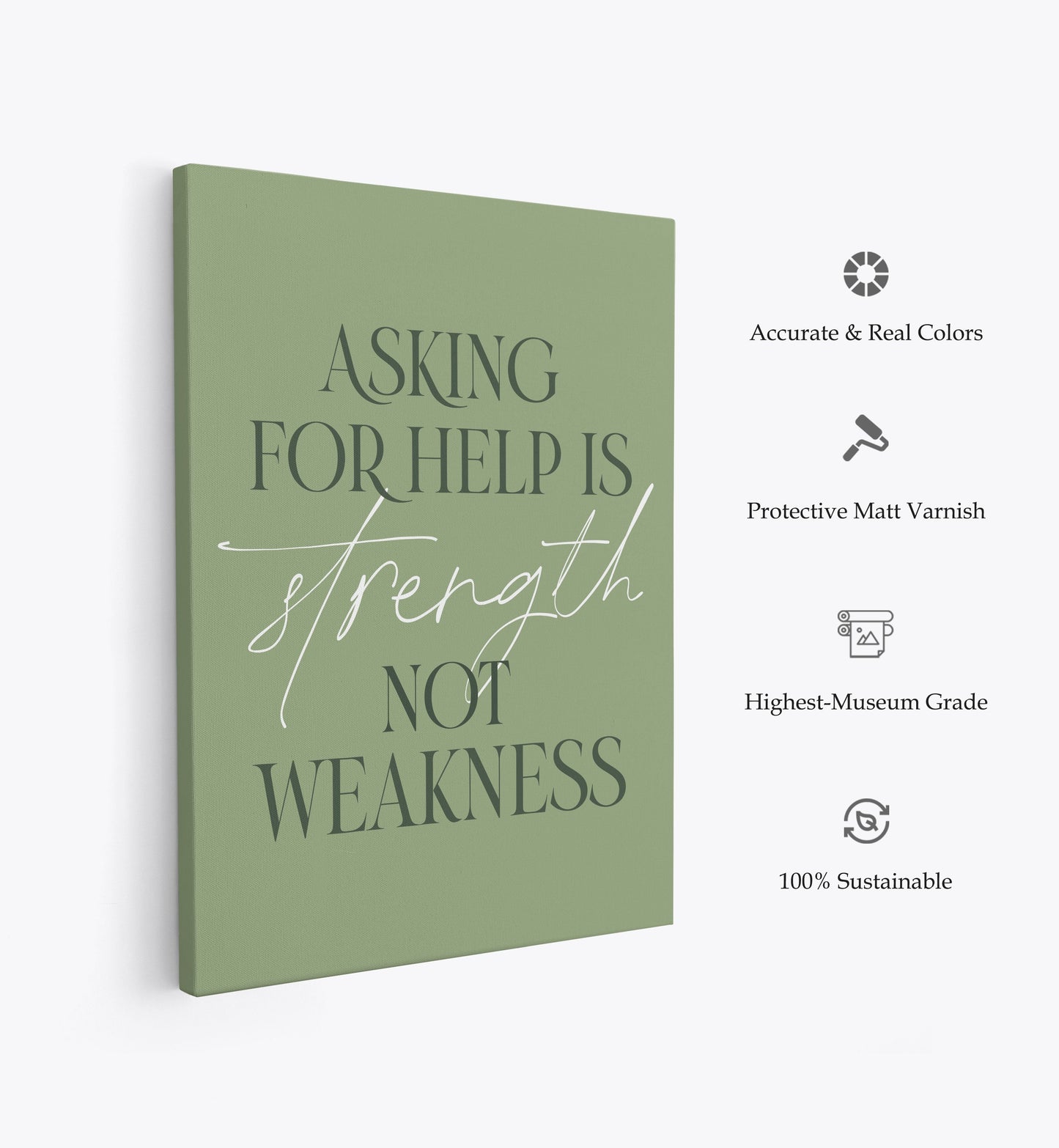 Asking Help, Motivational Poster