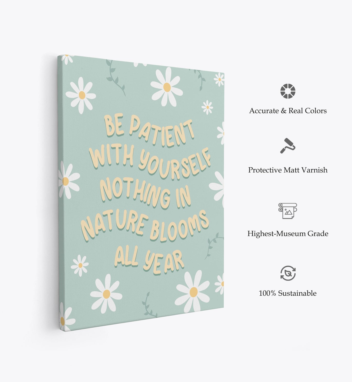 Be Patient, Motivational Poster