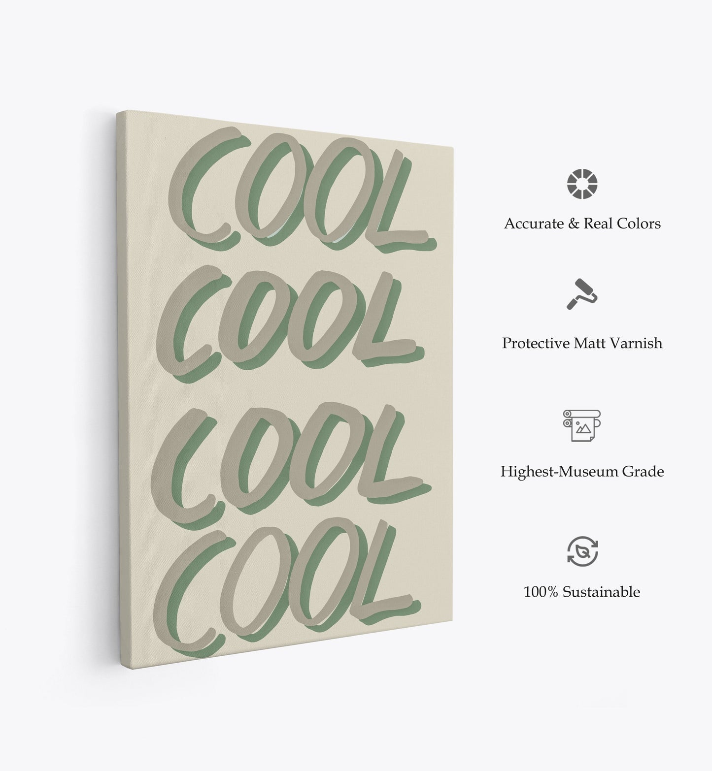 Cool Green, Motivational Poster