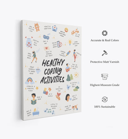 Coping Activities, Motivational Poster