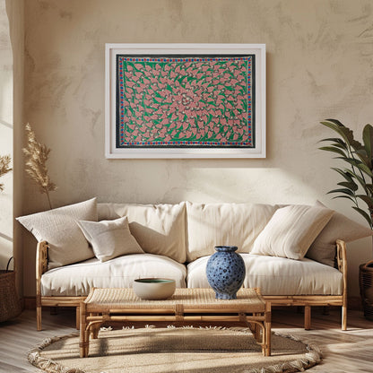 Fish rass, Madhubani Art, Madhubani Painting