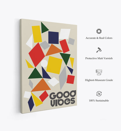 Good Vibes Pieces, Motivational Poster