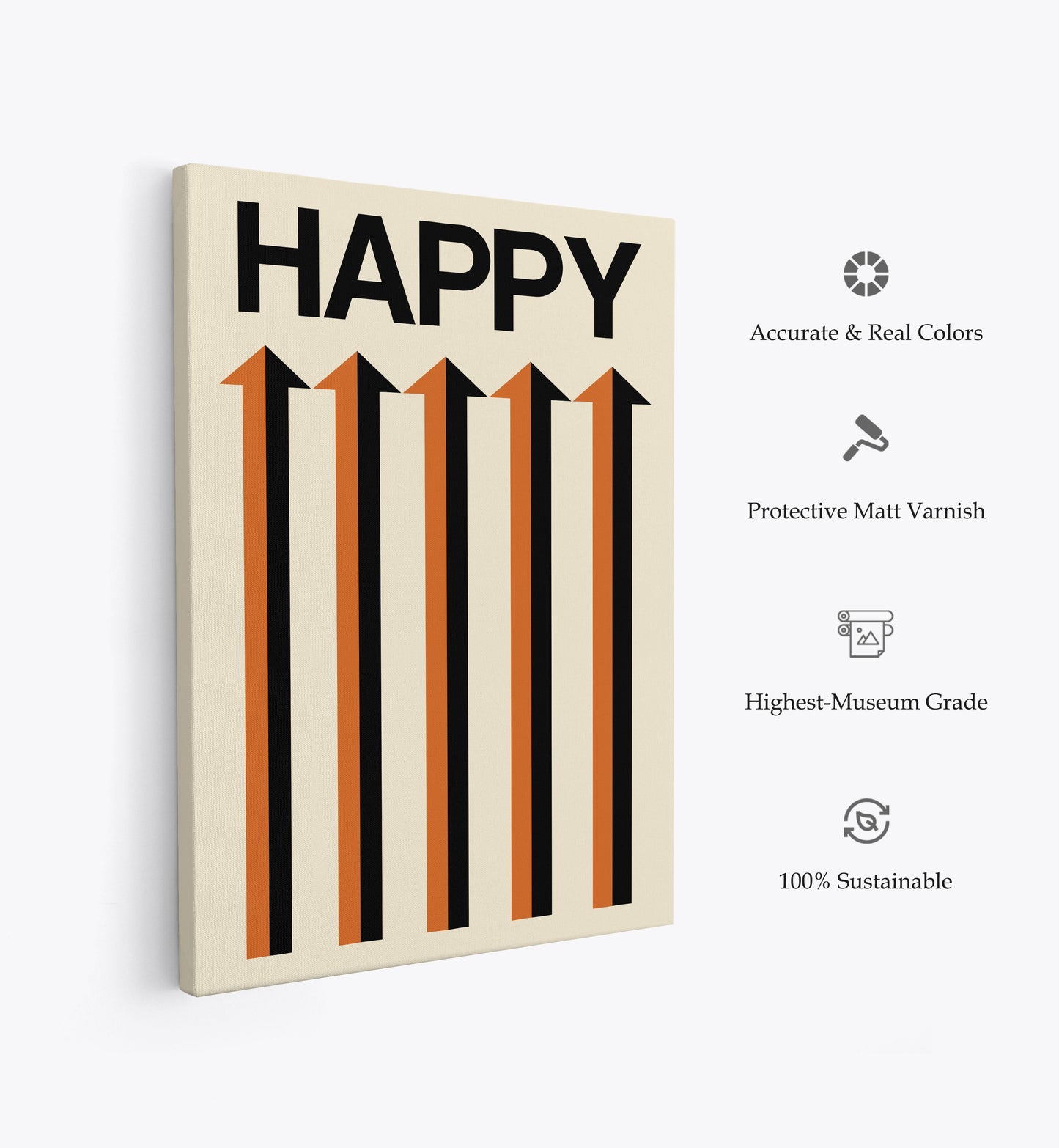 Happy Cream, Motivational Poster