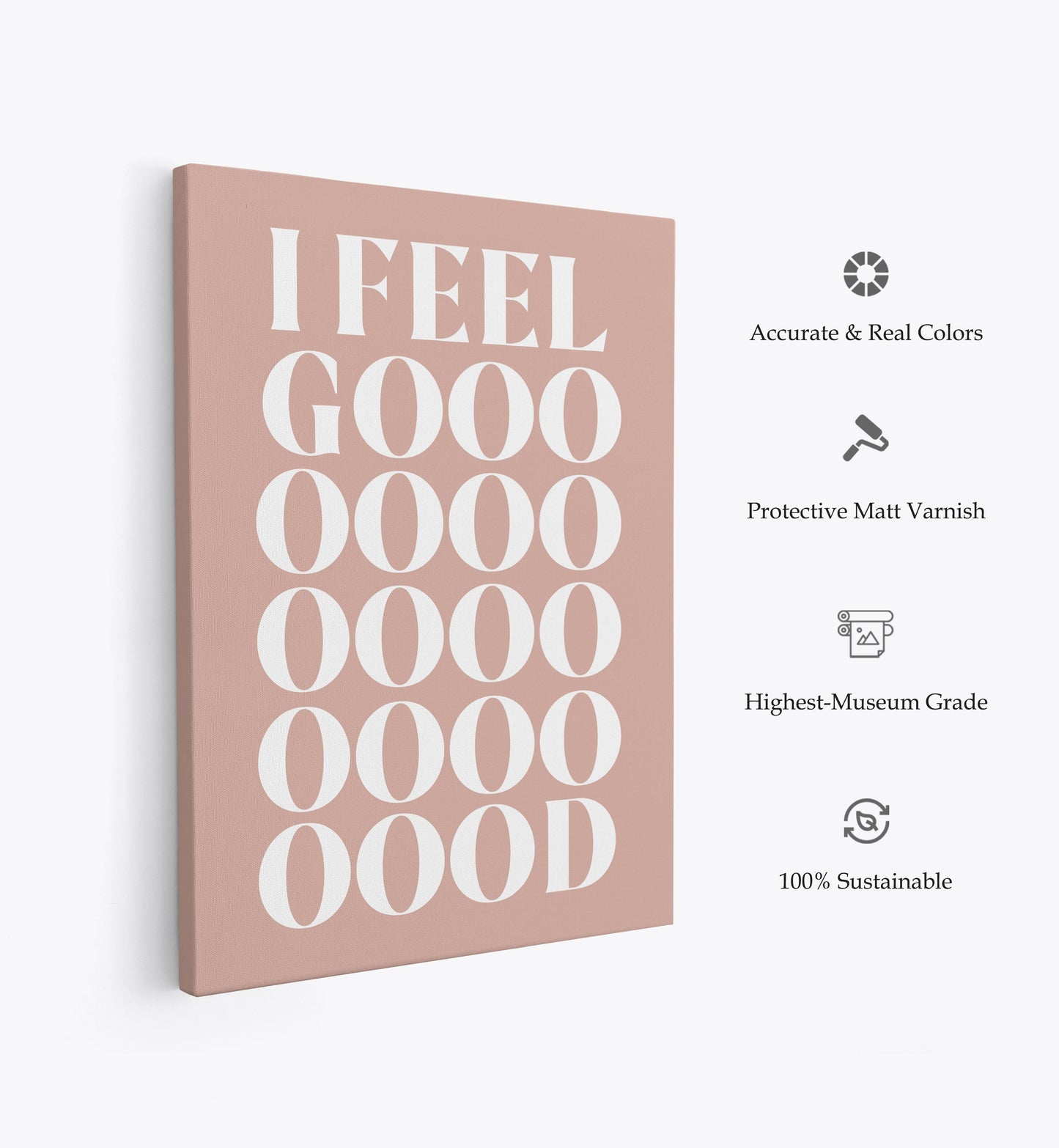 I Feel Good, Motivational Poster