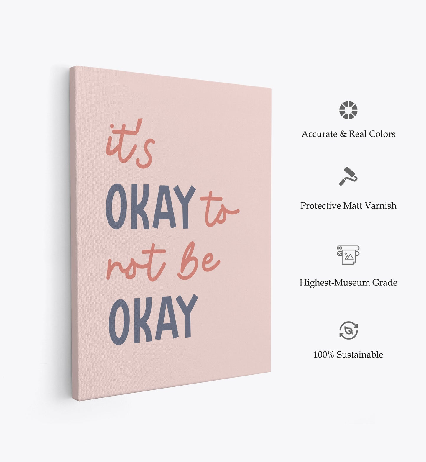 Its Ok Not To Be Ok, Motivational Poster
