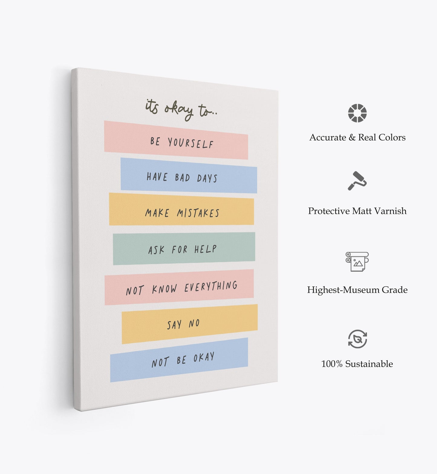 Its Okay To, Motivational Poster