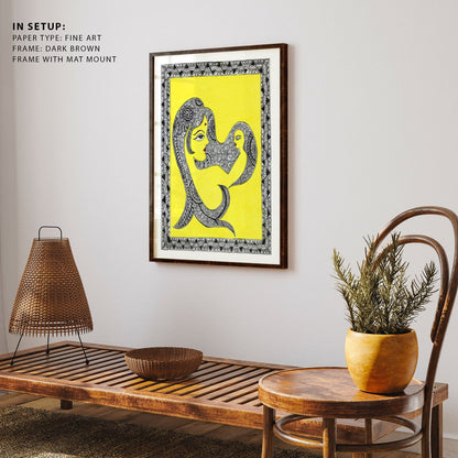 Naari Madhubani Painting