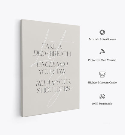 Relax, Motivational Poster