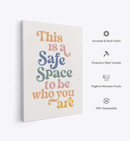 Safe Space, Motivational Poster