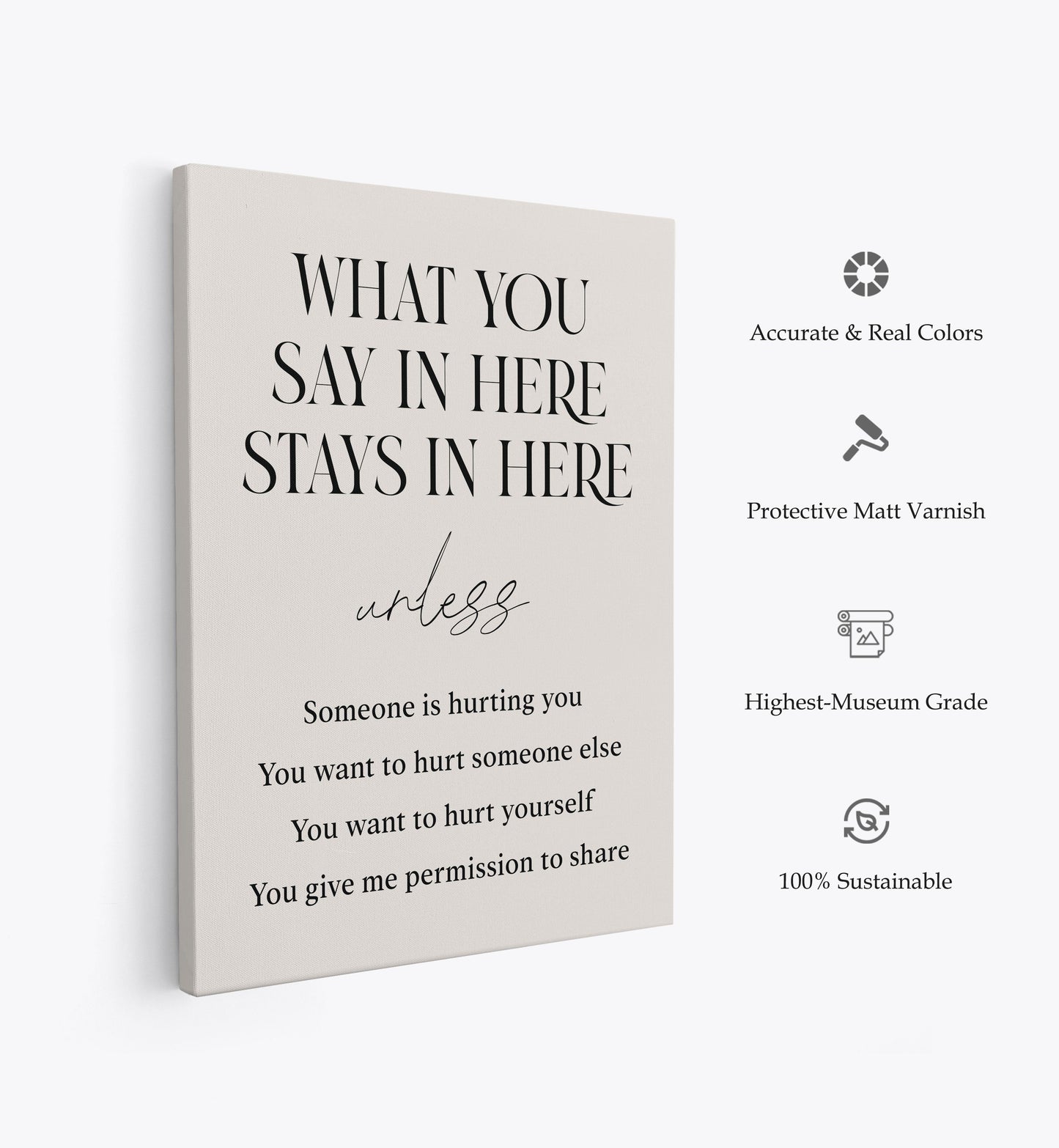 Saysherestayhere, Motivational Poster