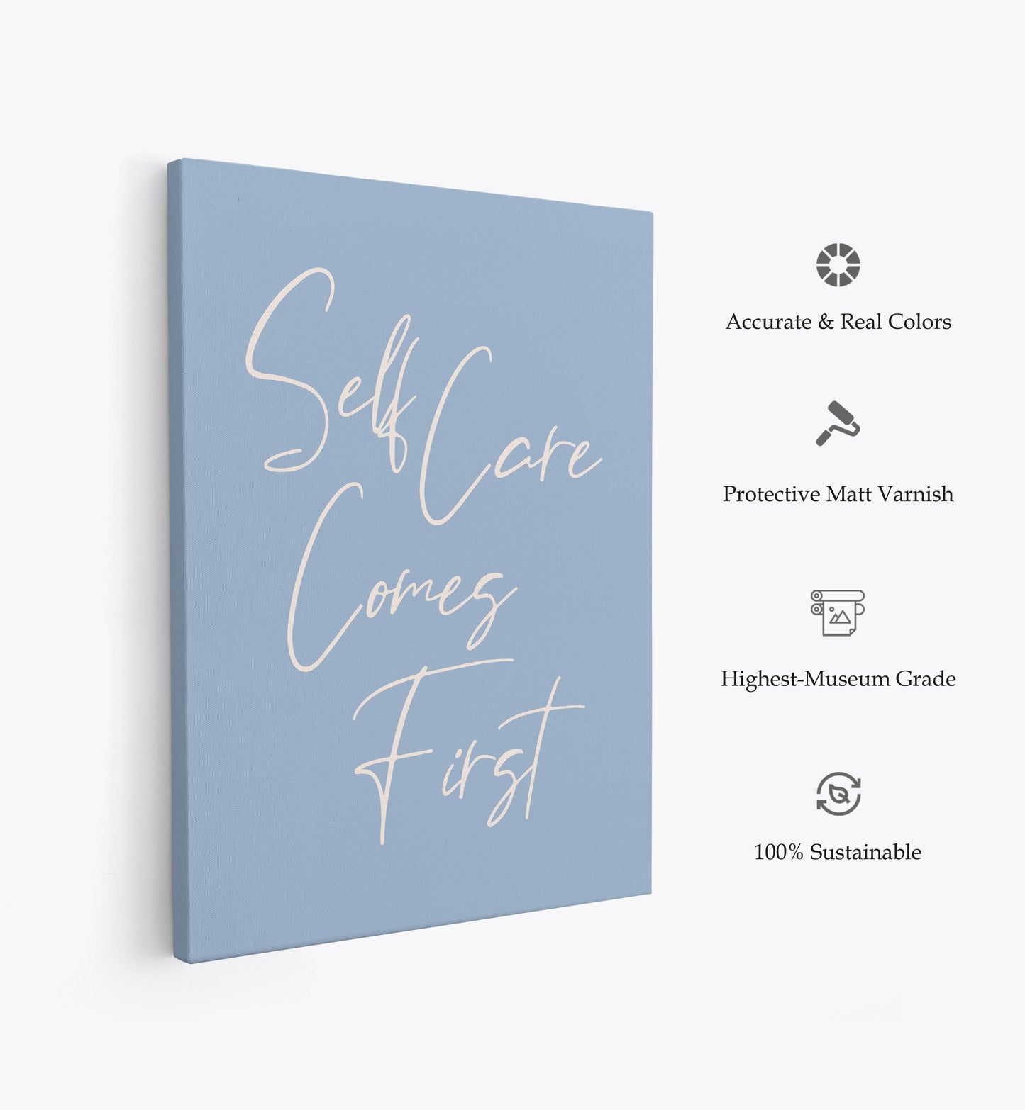 Self Care Comes First, Motivational Poster