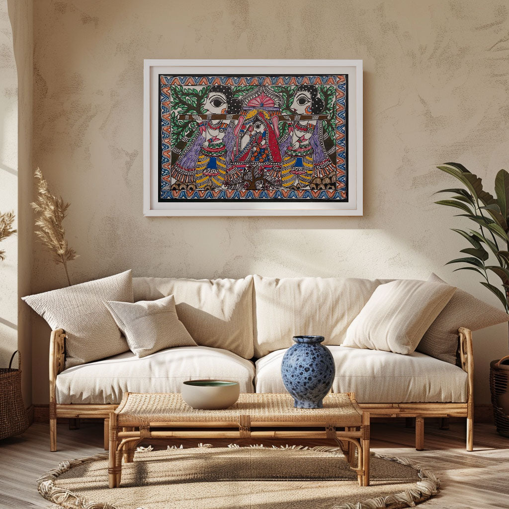 Dolly ka Harr, Madhubani Art, Madhubani Painting