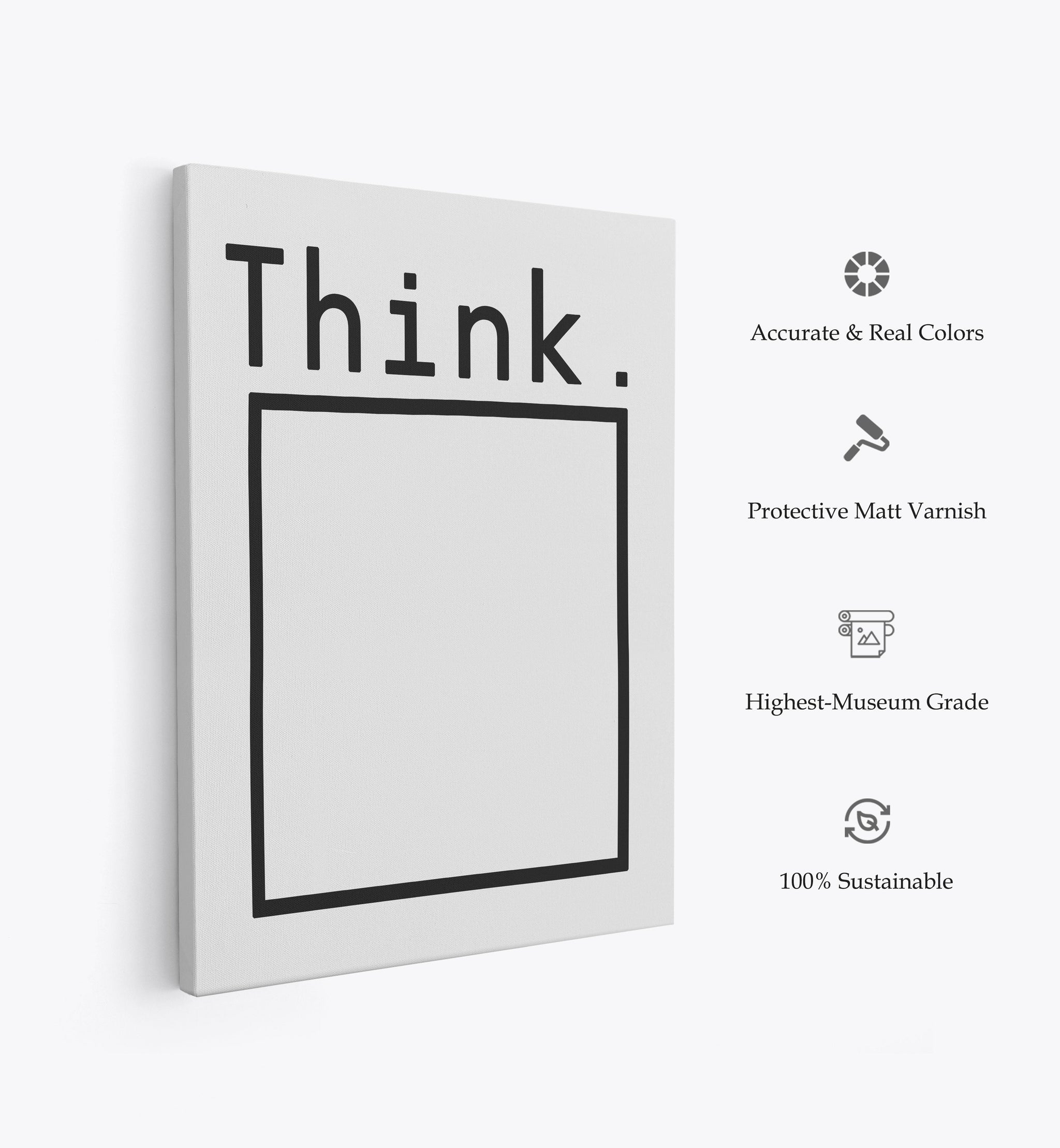 Think, Motivational Poster