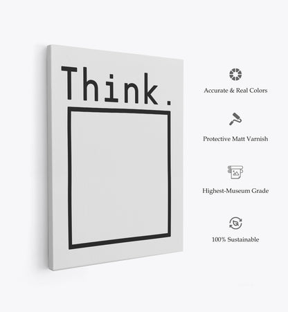 Think, Motivational Poster