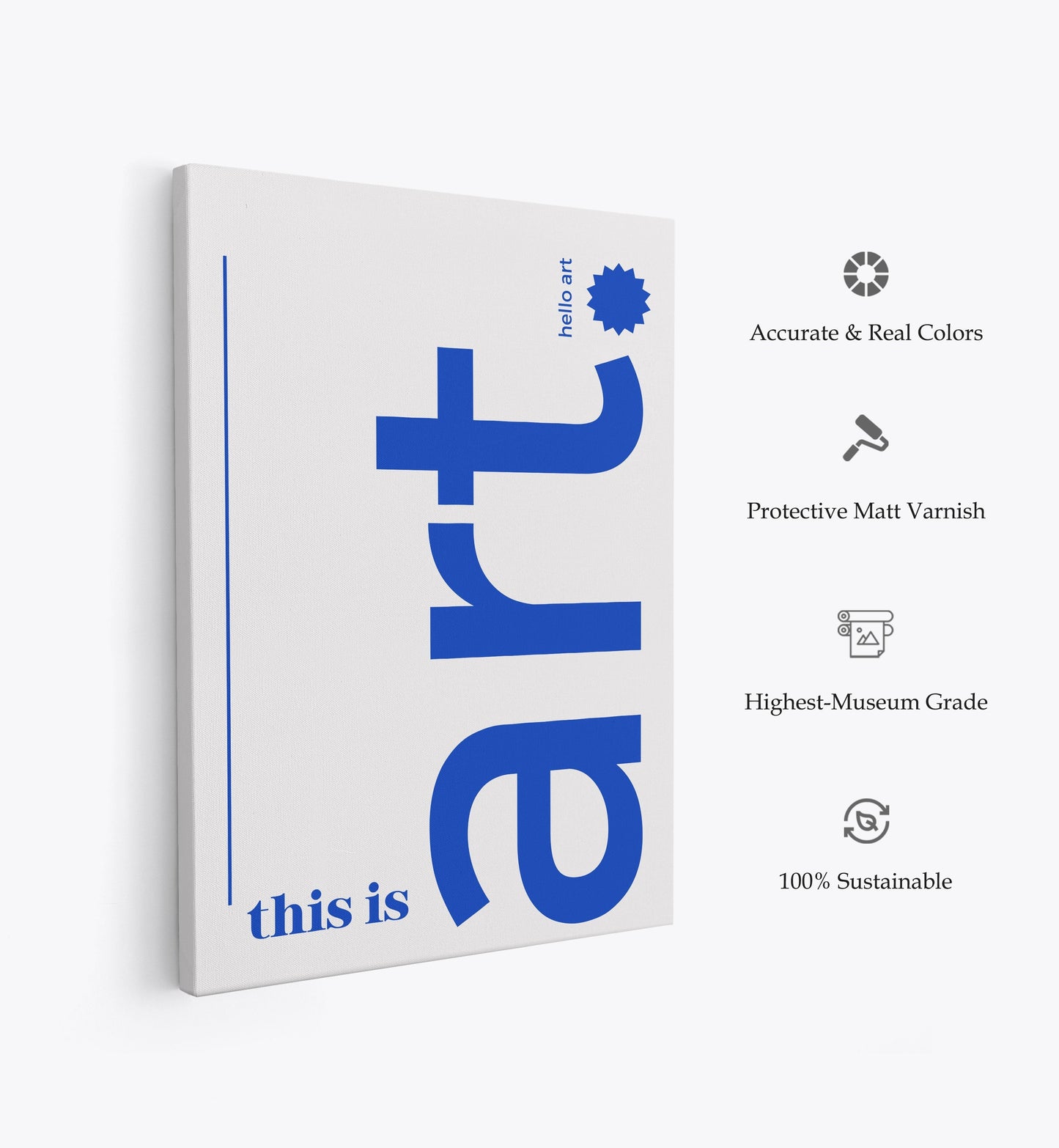 This is Art (hello art), Motivational Poster