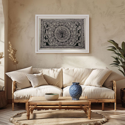 Tree Art, Madhubani Art, Madhubani Painting