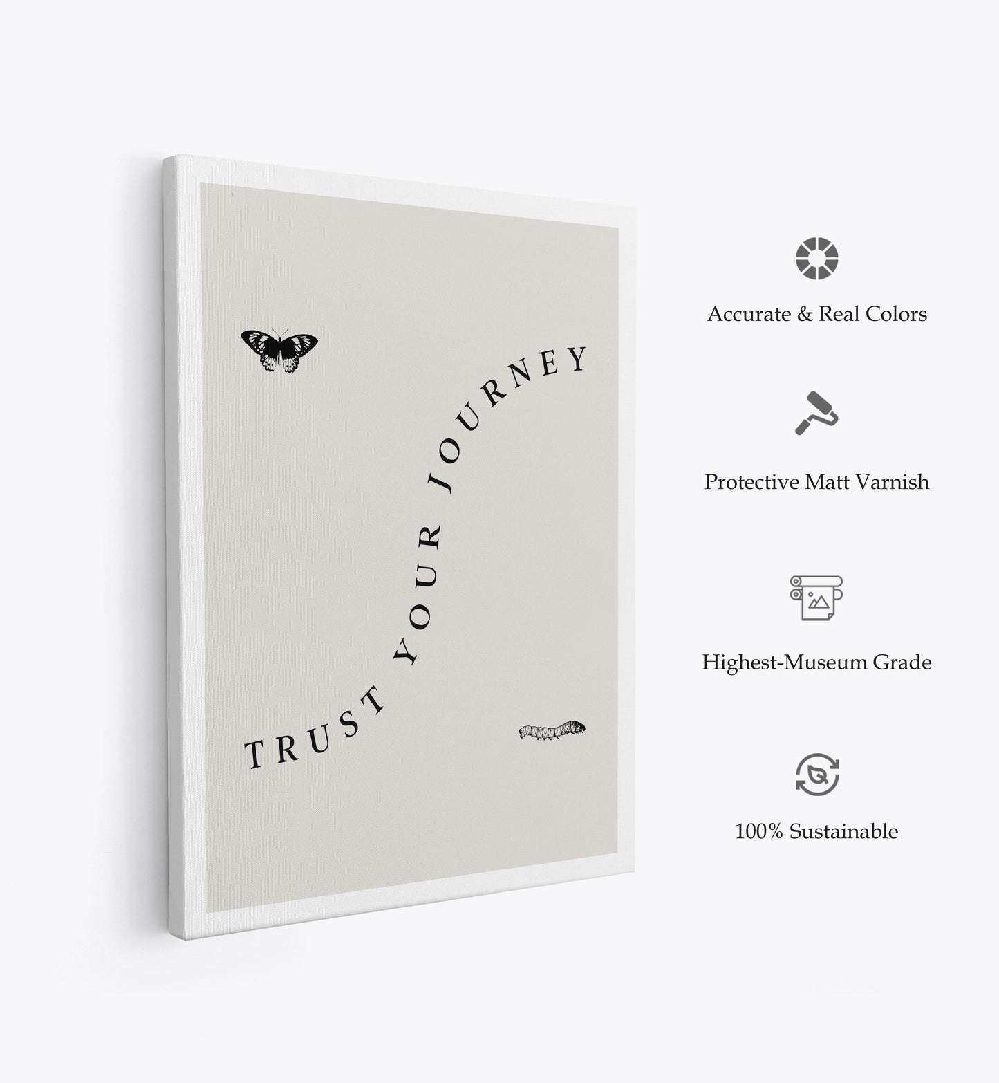 Trust Your Journey, Motivational Poster