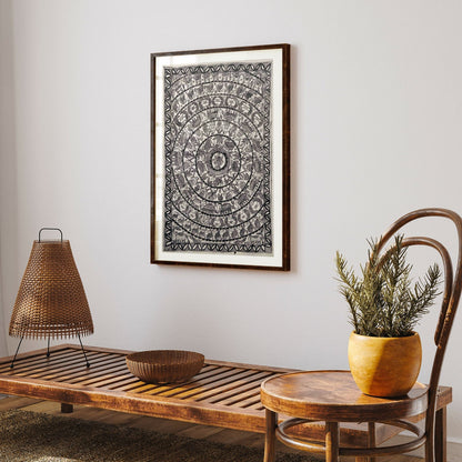 Birth Madhubani, Madhubani Art, Madhubani Painting