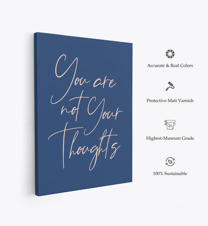 You Are Not Your Thoughts, Motivational Poster