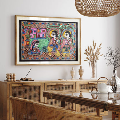 Ahilya Hodya, Madhubani Art, Madhubani Painting