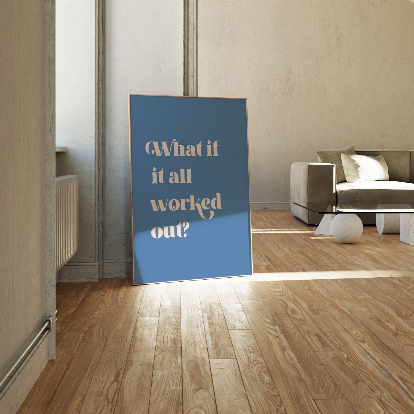 All Worked Out, Motivational Poster