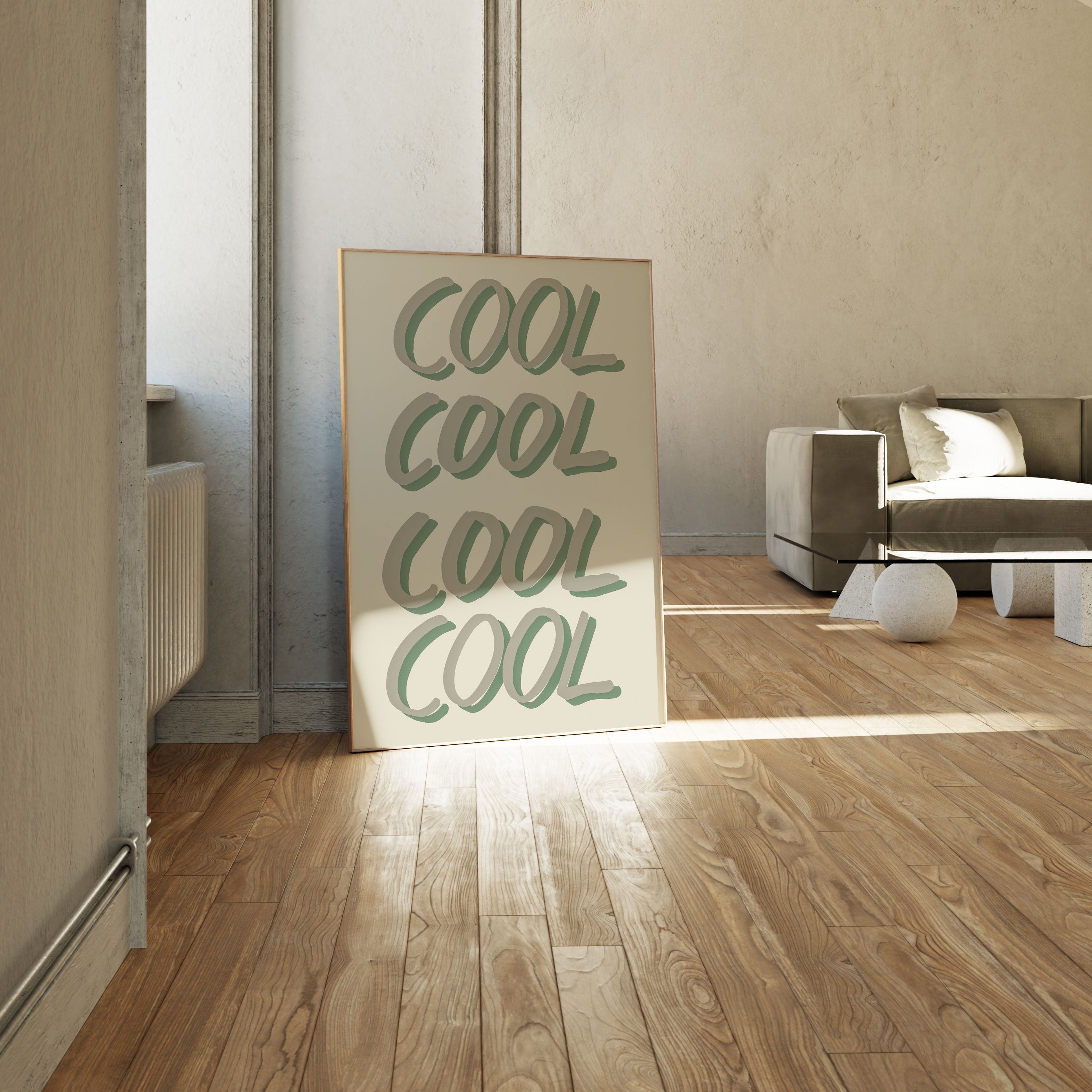 Cool Green, Motivational Poster