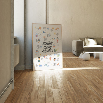 Coping Activities, Motivational Poster