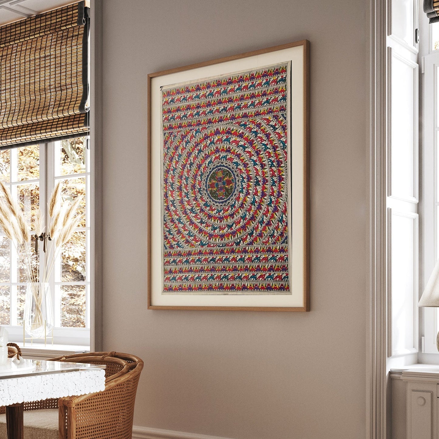 Fish rass, Madhubani Art, Madhubani Painting