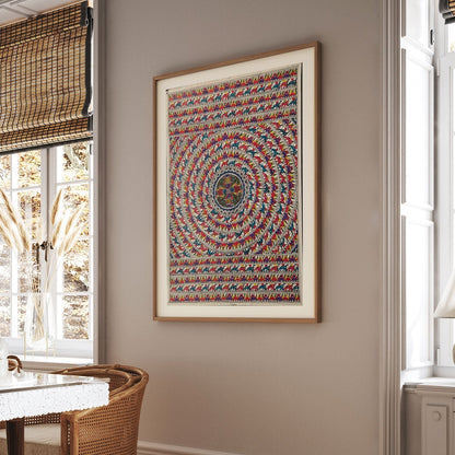 Fish rass, Madhubani Art, Madhubani Painting