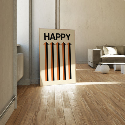 Happy Cream, Motivational Poster