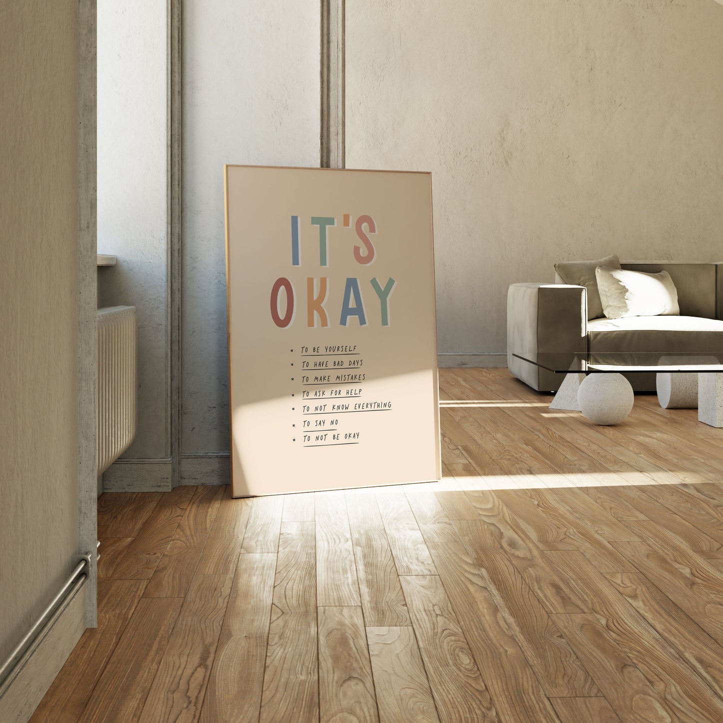Its Okay, Motivational Poster