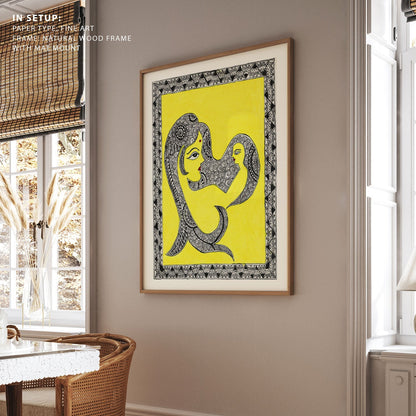 Naari Madhubani Painting