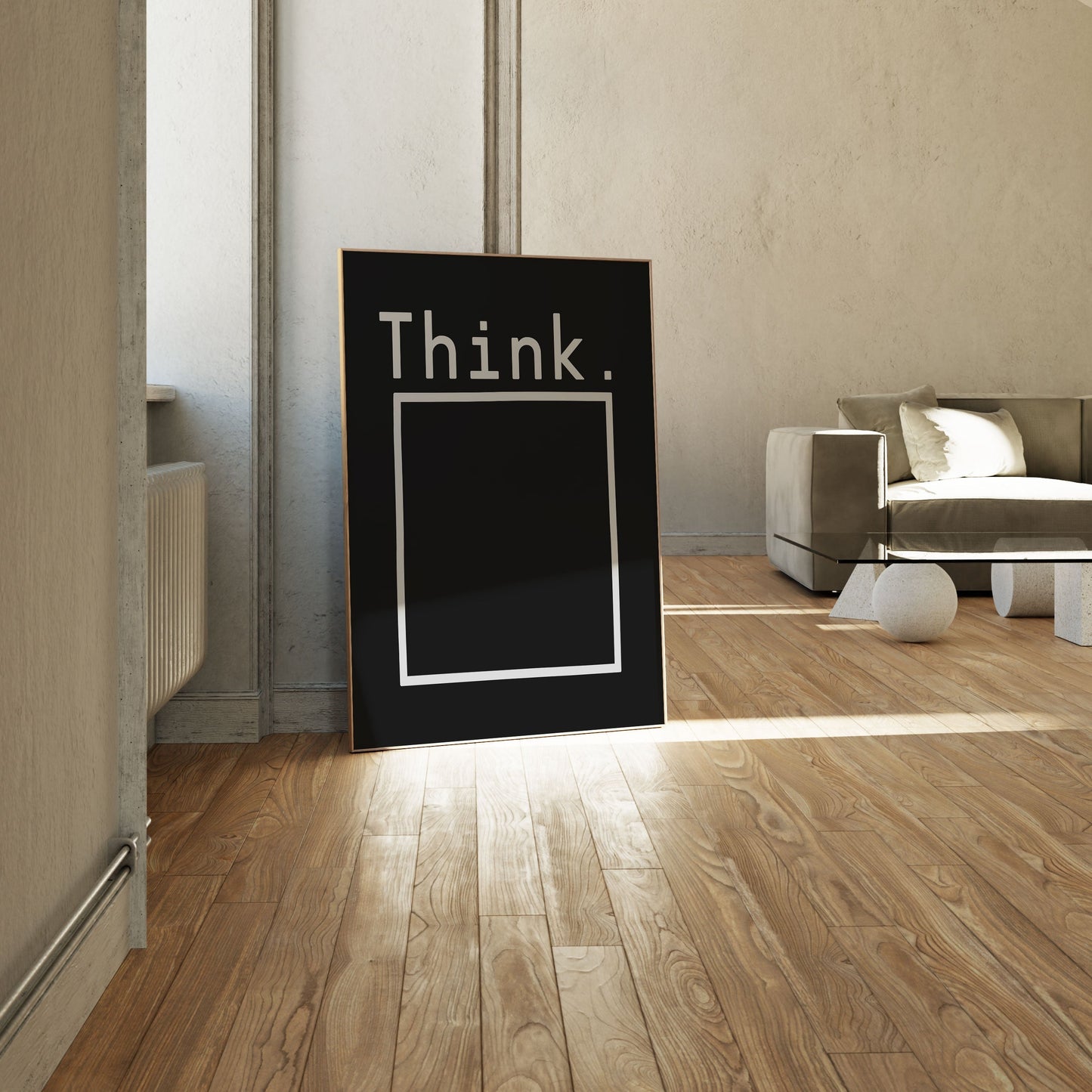 Outside the Box, Motivational Poster