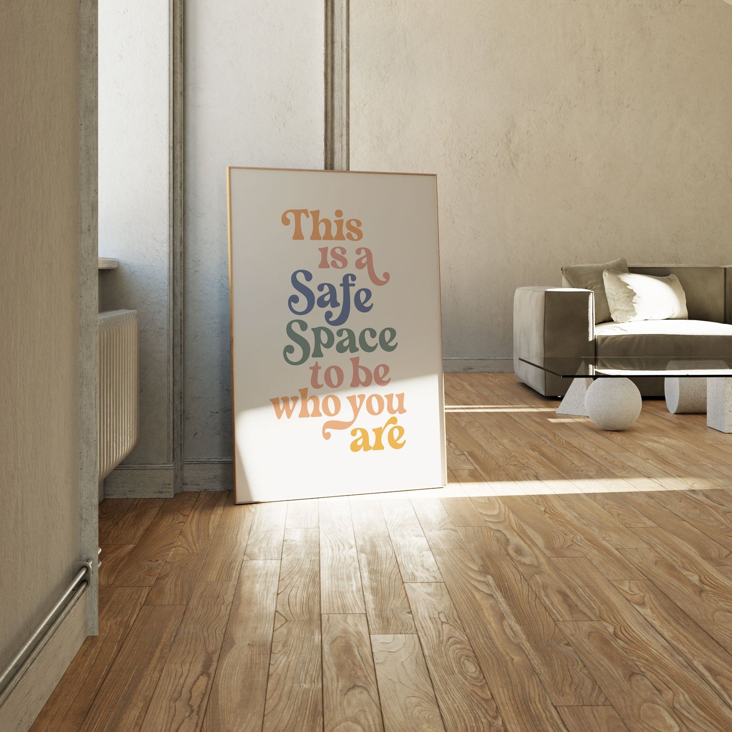 Safe Space, Motivational Poster