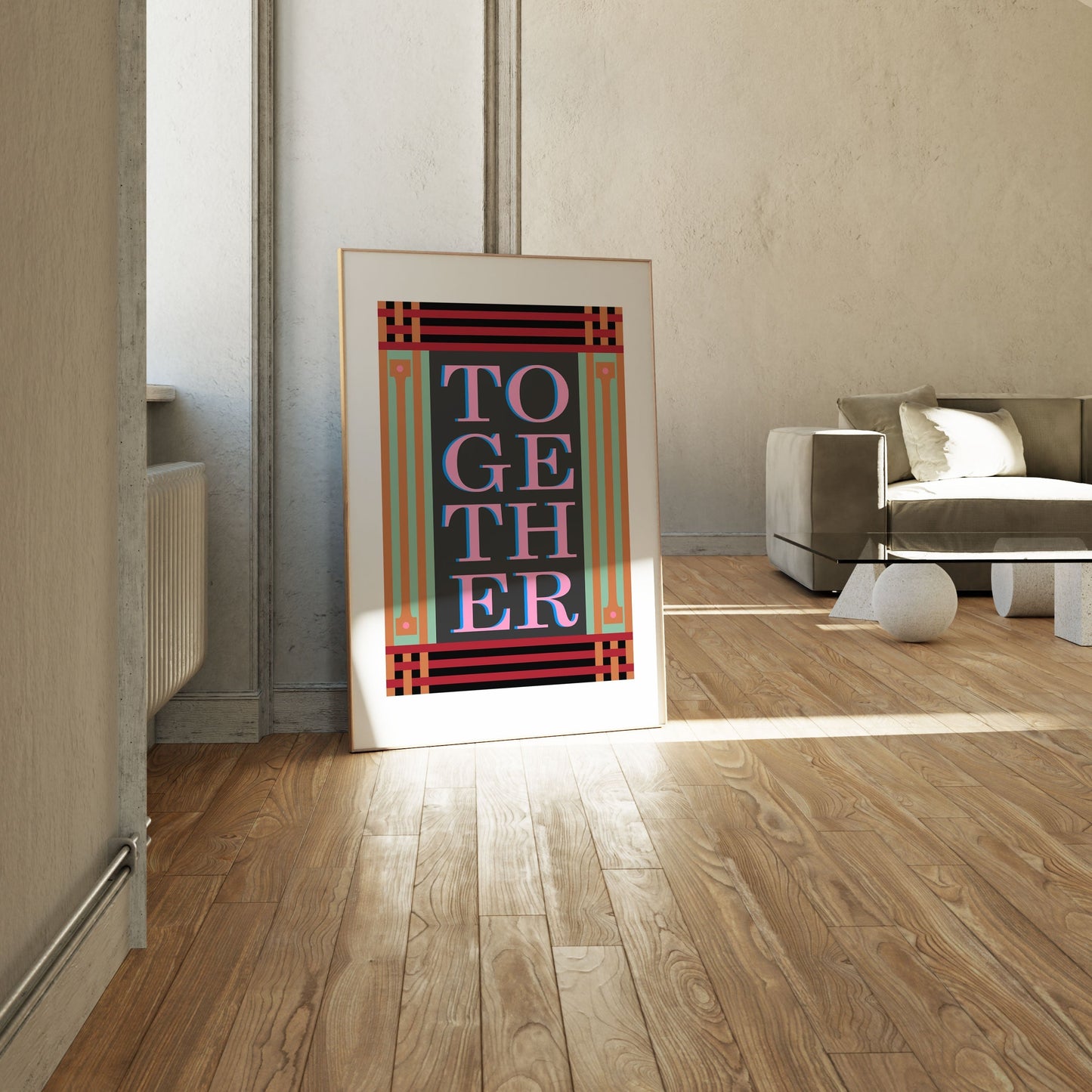 Together Black, Motivational Poster