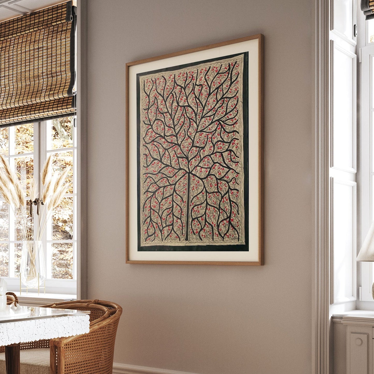 Life of Tree, Madhubani Art, Madhubani Painting