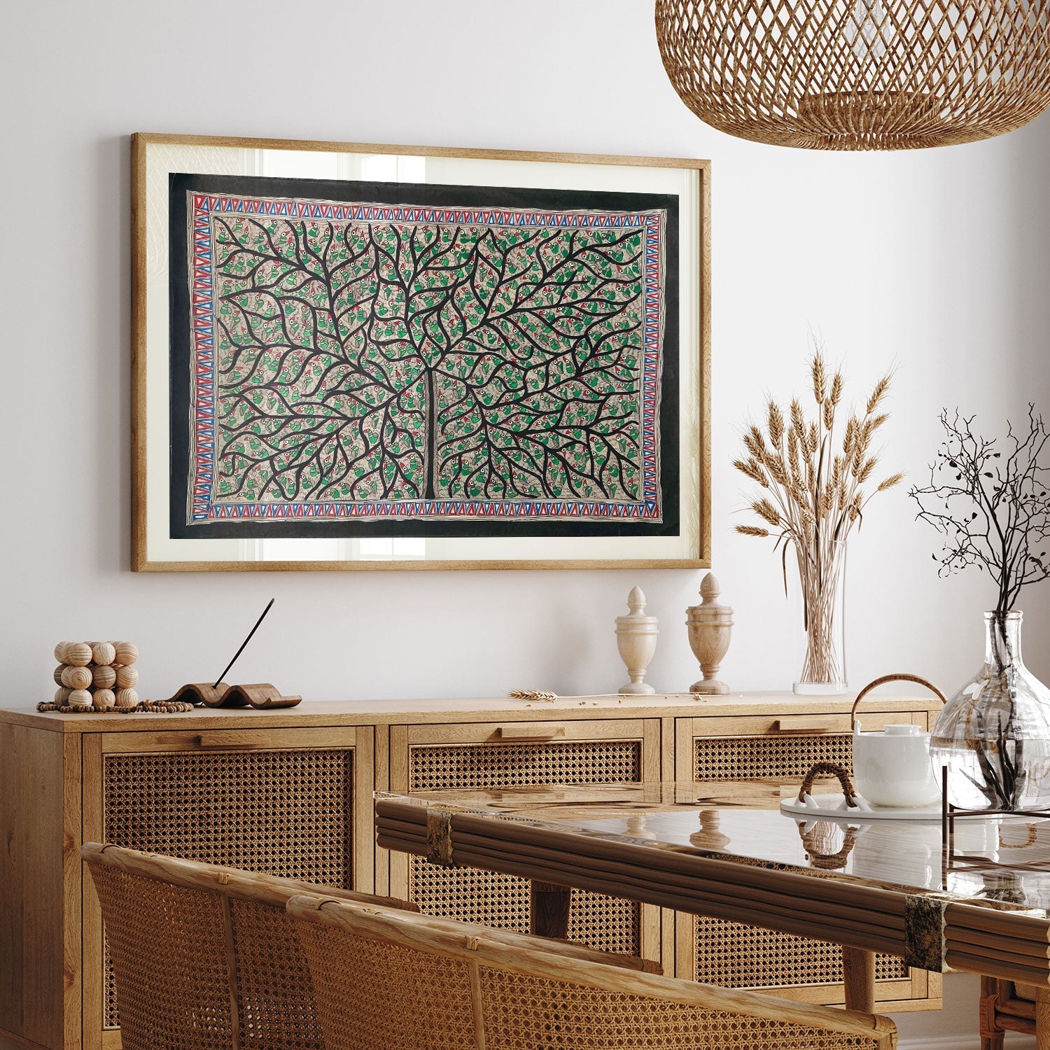 Tree of Life, Madhubani Art, Madhubani Painting