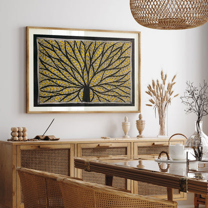 Life of Tree, Madhubani Art, Madhubani Painting