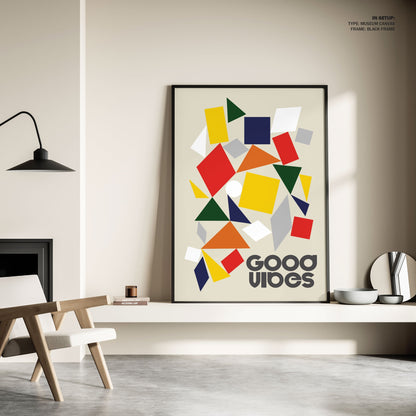 Good Vibes Pieces, Motivational Poster