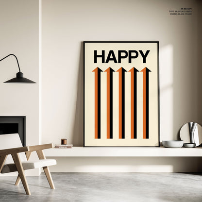 Happy Cream, Motivational Poster