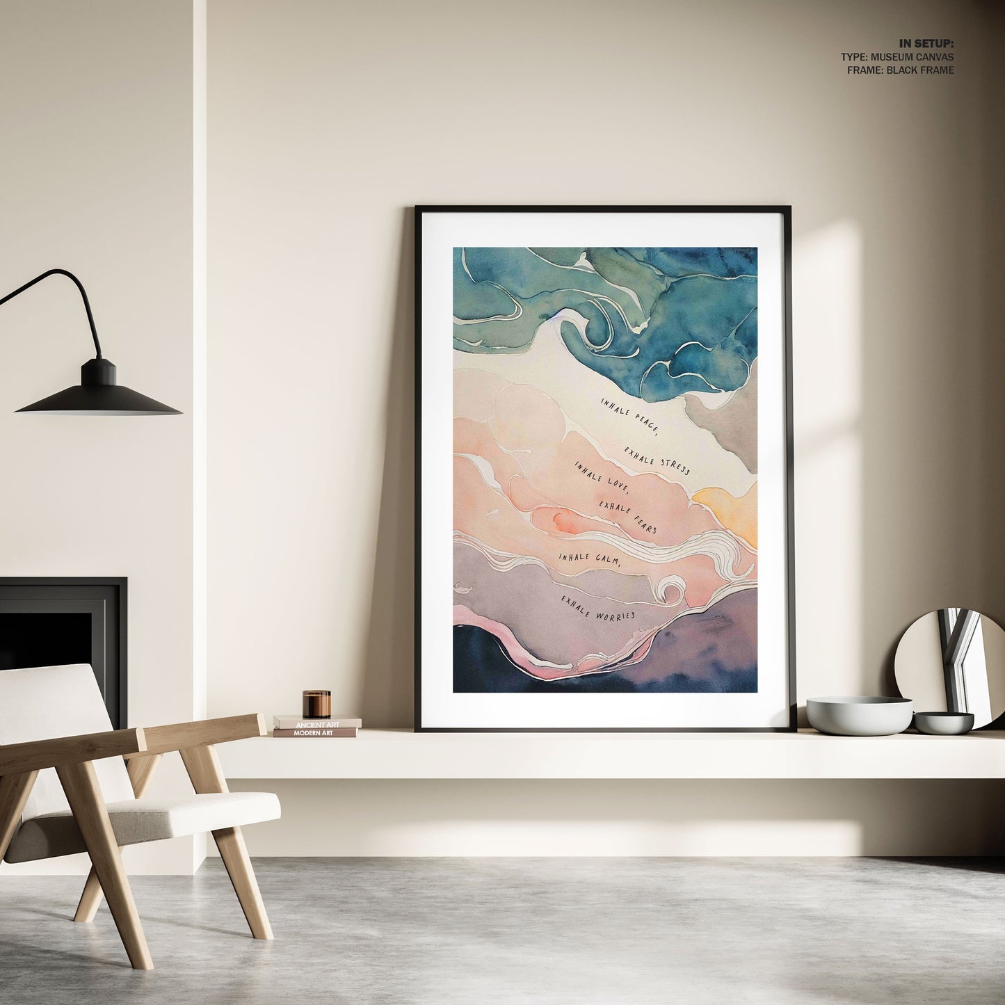 Inhalesequence, Motivational Poster