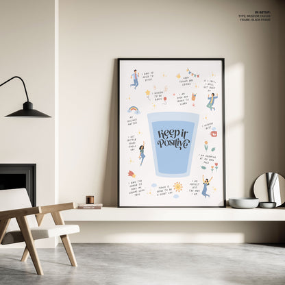Keeptitpositive, Motivational Poster